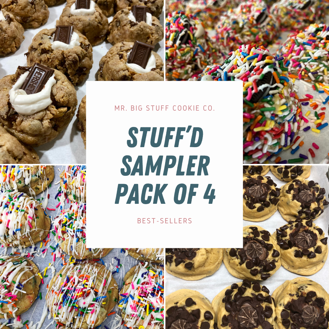 Stuff'd Sampler Pack of 4 – MR BIG STUFF COOKIE CO.